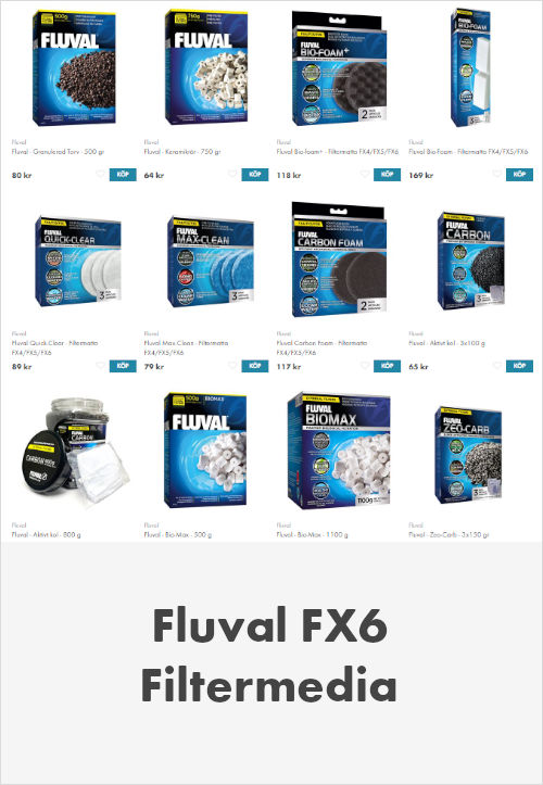 Fluval FX6 Filtermedia
